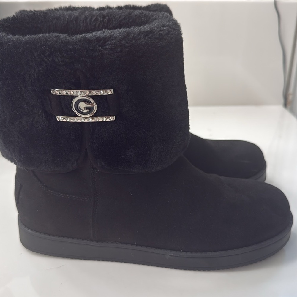 Fur booties